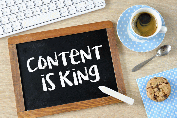 محتوا پادشاه است